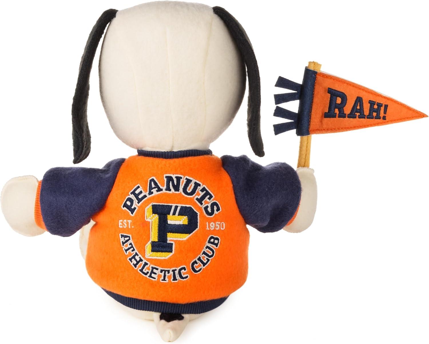 image:imageHallmark Peanuts Plush Toy 10 Varsity Snoopy Gift for Graduations Coaches Teammates Friends Fans Collectors