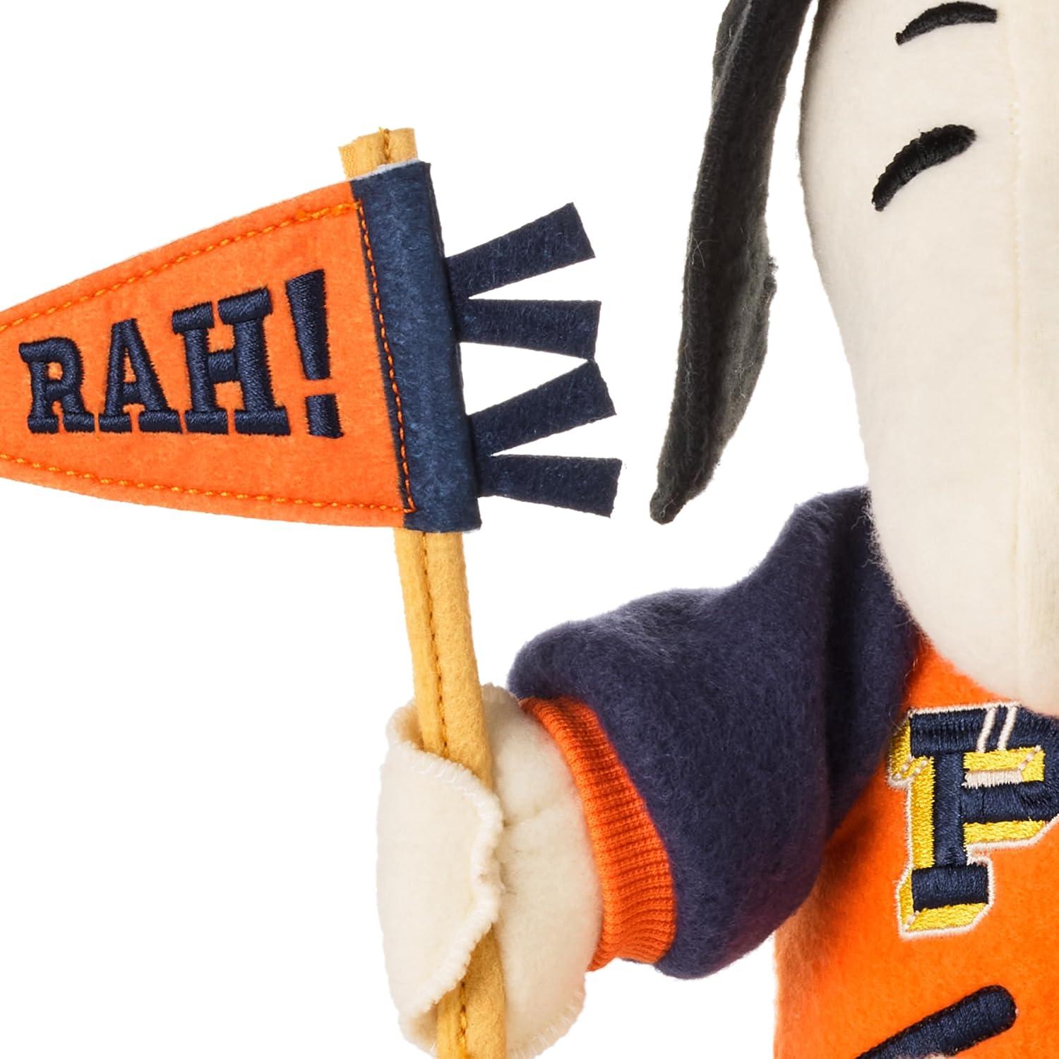 image:imageHallmark Peanuts Plush Toy 10 Varsity Snoopy Gift for Graduations Coaches Teammates Friends Fans Collectors