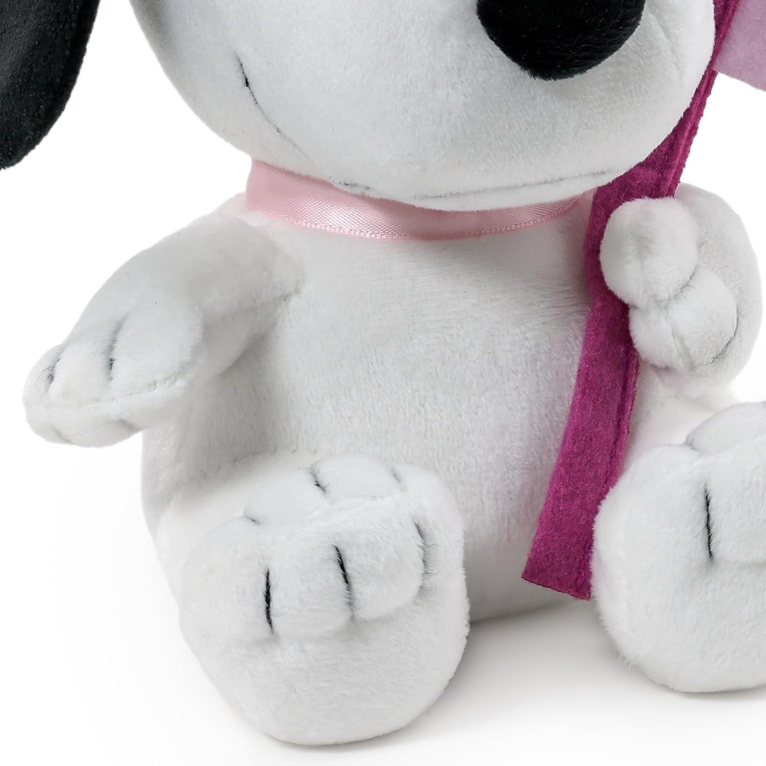 image:imageHallmark Peanuts Snoopy with Flag Plush Toy 65 Mom of The Year Gift for Mothers Day Valentines Day Birthdays Christmas