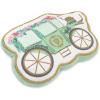 Hallmark Bridgerton Shaped Throw Pillow (Green Carriage) Gift for Birthdays, Easter, Mother’s Day