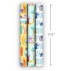 Hallmark Disney Stitch Birthday Wrapping Paper Mini Rolls, 3-Pack (Surfboards, Palm Trees, Pineapples) for Kids Parties, Christmas, Celebrations, Any Occasion – 45 Sq. Ft. Total