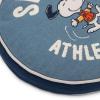 Hallmark Peanuts Round Pillow, 15.5″ (Snoopy Athletic Club) Gift for Graduations, Coaches, Teammates, Friends, Fans, Collectors