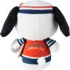 Hallmark itty bittys Peanuts Plush (Soccer Player Snoopy) Gift for Easter Baskets, Grandchildren, Kids, Friends