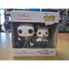 Hallmark Christmas Ornaments, Disney Tim Burton’s The Nightmare Before Christmas Jack Skellington and Zero Funko POP! Ornaments, Set of 2, Gifts for Disney Fans
