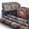 Hallmark Nightmare Before Christmas Wrapping Paper Mini Rolls, 3-Pack (Jack Skellington, Sally, Zero on Pink, Purple, Black) for Birthdays, Valentine’s Day, Halloween, Any Occasion – 45 Sq. Ft. Total