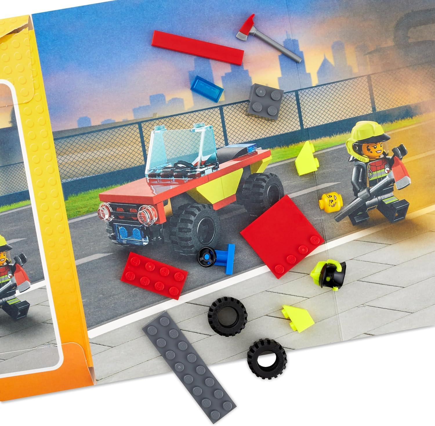 image:imageHallmark Birthday Card for Kids with Legos Ninjago Mini Thunder Raider Building Kit Ages 7 and UpFire Truck Building Kit Ages 5 and Up