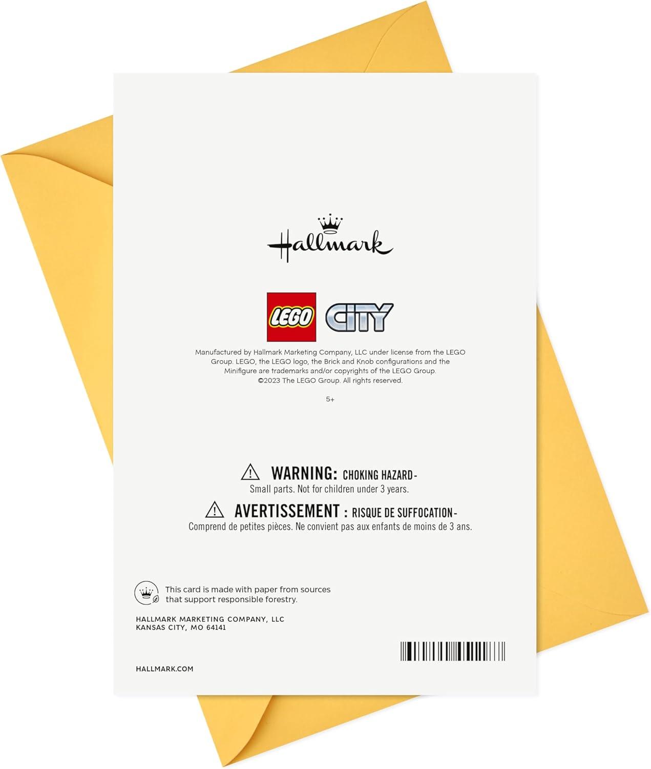 image:imageHallmark Birthday Card for Kids with Legos Ninjago Mini Thunder Raider Building Kit Ages 7 and UpFire Truck Building Kit Ages 5 and Up