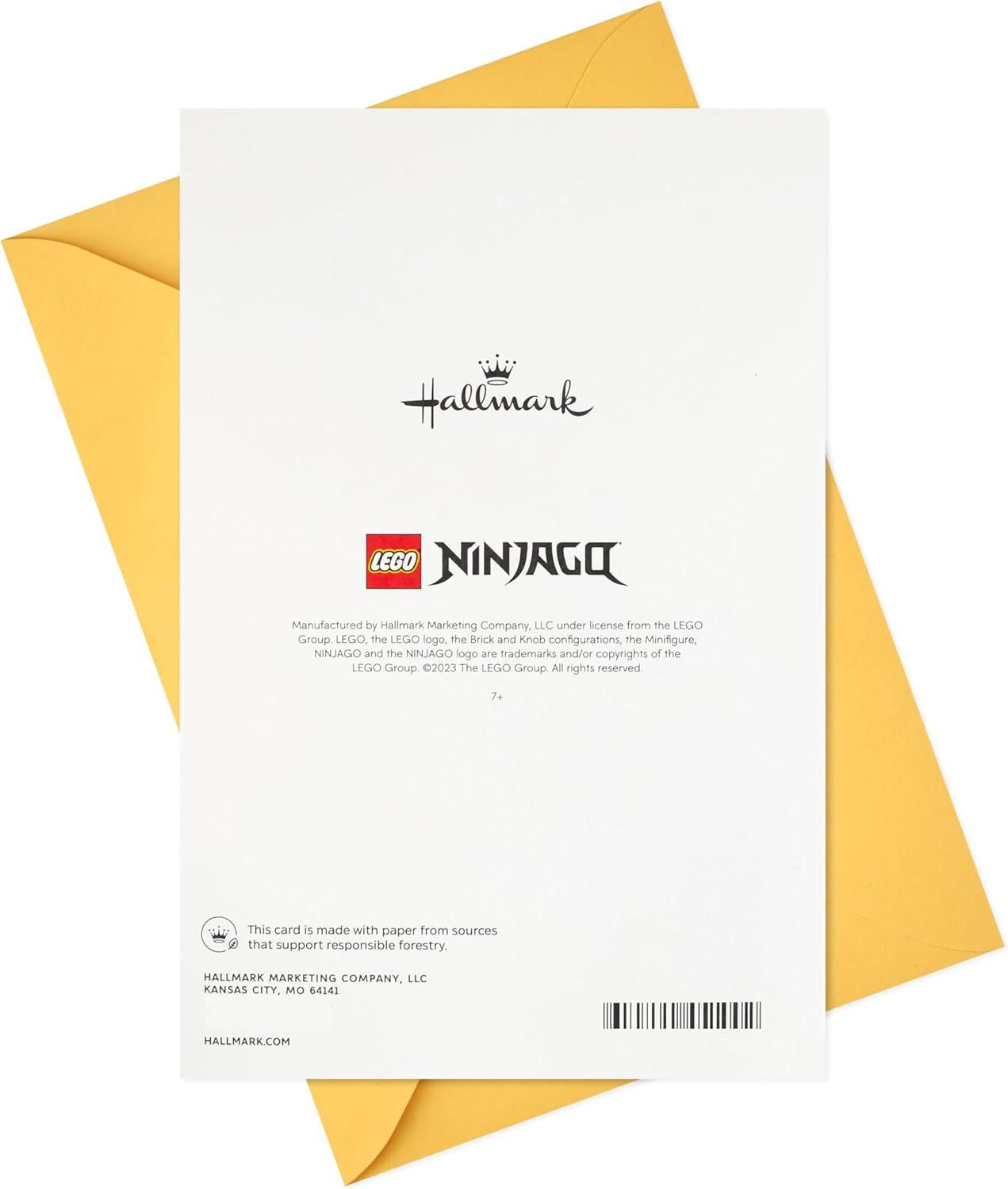 image:imageHallmark Birthday Card for Kids with Legos Ninjago Mini Thunder Raider Building Kit Ages 7 and UpNinjago Mini Thunder Raider Building Kit Ages 7 and Up