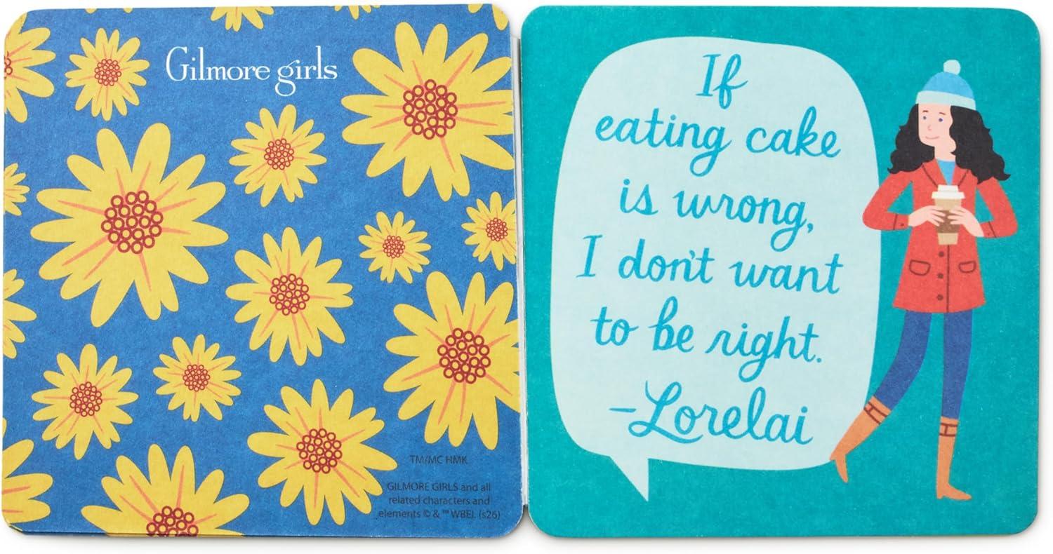 image:imageHallmark Gilmore Girls Coaster Book Set of 20 Stars Hollow Scenes for Birthdays Easter Mothers Day Graduations Parties