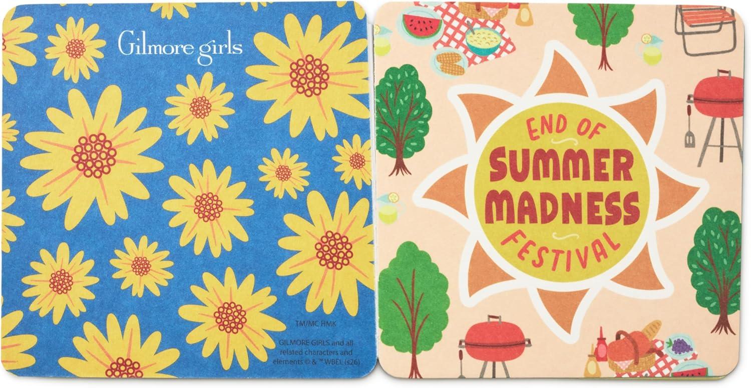 image:imageHallmark Gilmore Girls Coaster Book Set of 20 Stars Hollow Scenes for Birthdays Easter Mothers Day Graduations Parties