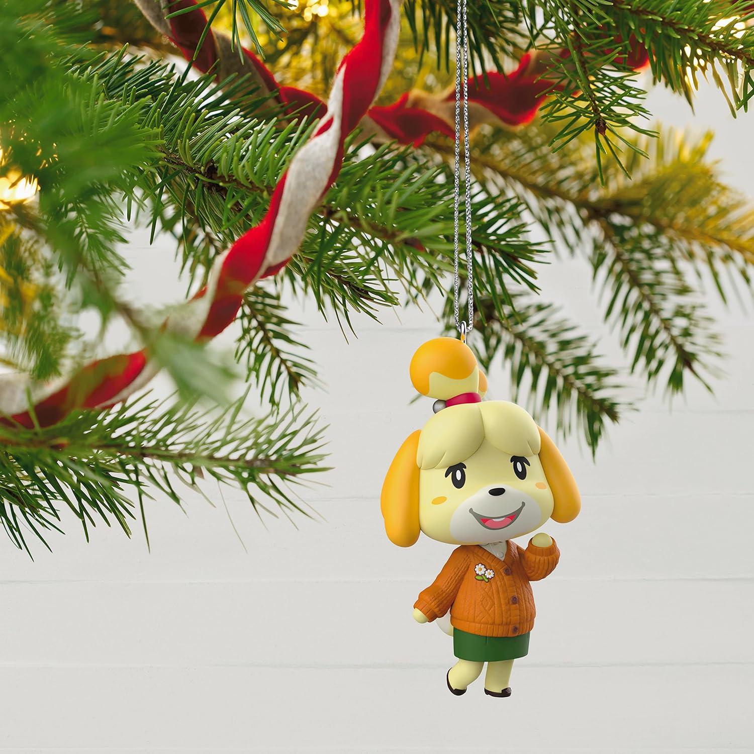 image:imageHallmark Keepsake Christmas Ornament 2023 Nintendo Animal Crossing Ornament Isabelle Gifts for GamersIsabelle