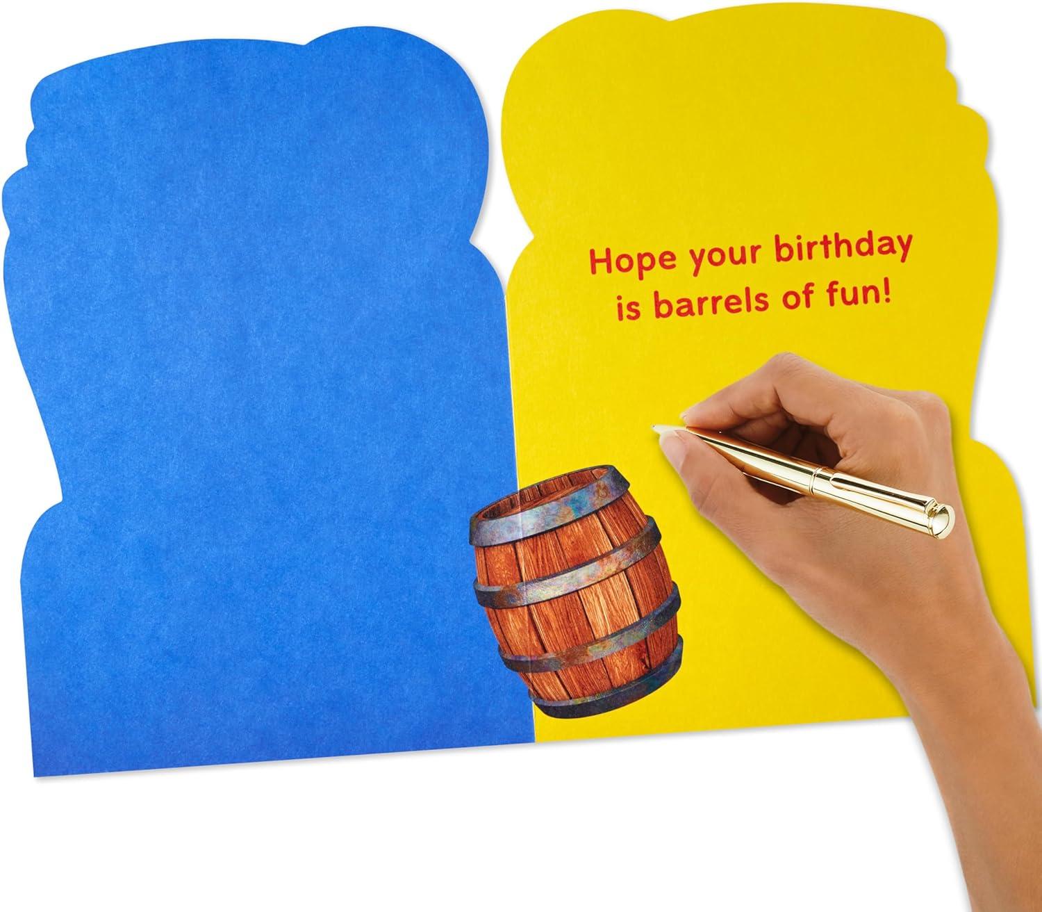 image:imageHallmark Nintendo Donkey Kong Birthday Card Barrels of Fun for Kids Teens Gamers