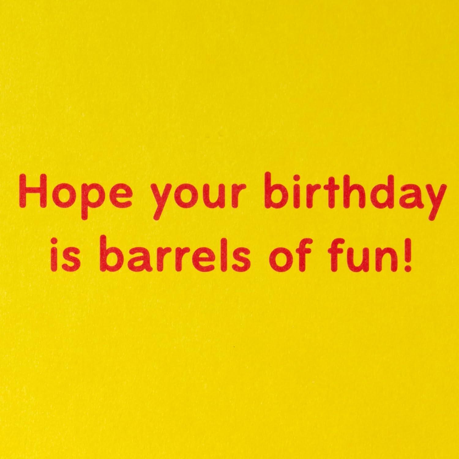 image:imageHallmark Nintendo Donkey Kong Birthday Card Barrels of Fun for Kids Teens Gamers