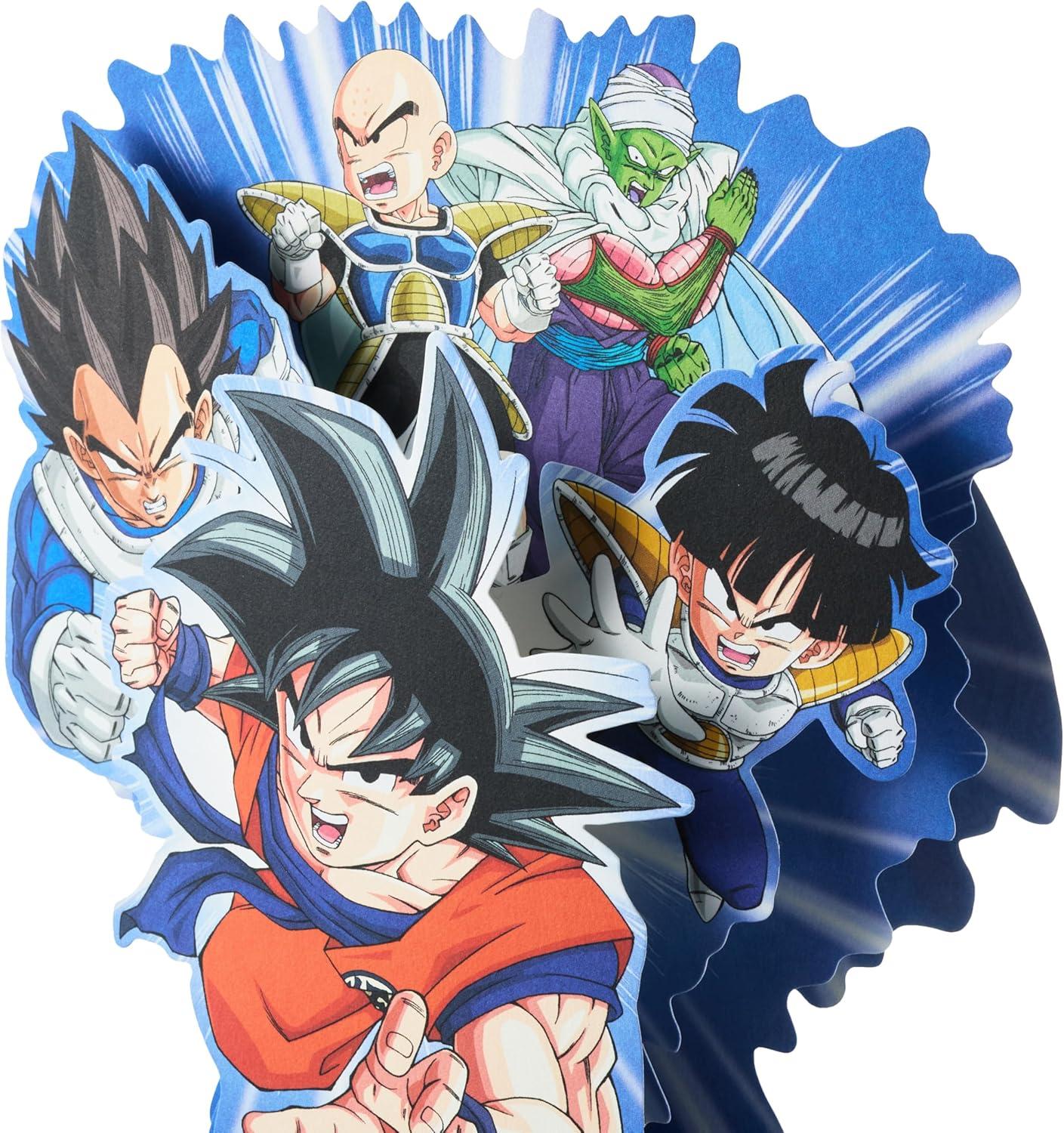 image:imageHallmark Paper Wonder Dragon Ball Z Pop Up Card Wishing You Happiness for Birthdays Graduations Congratulations