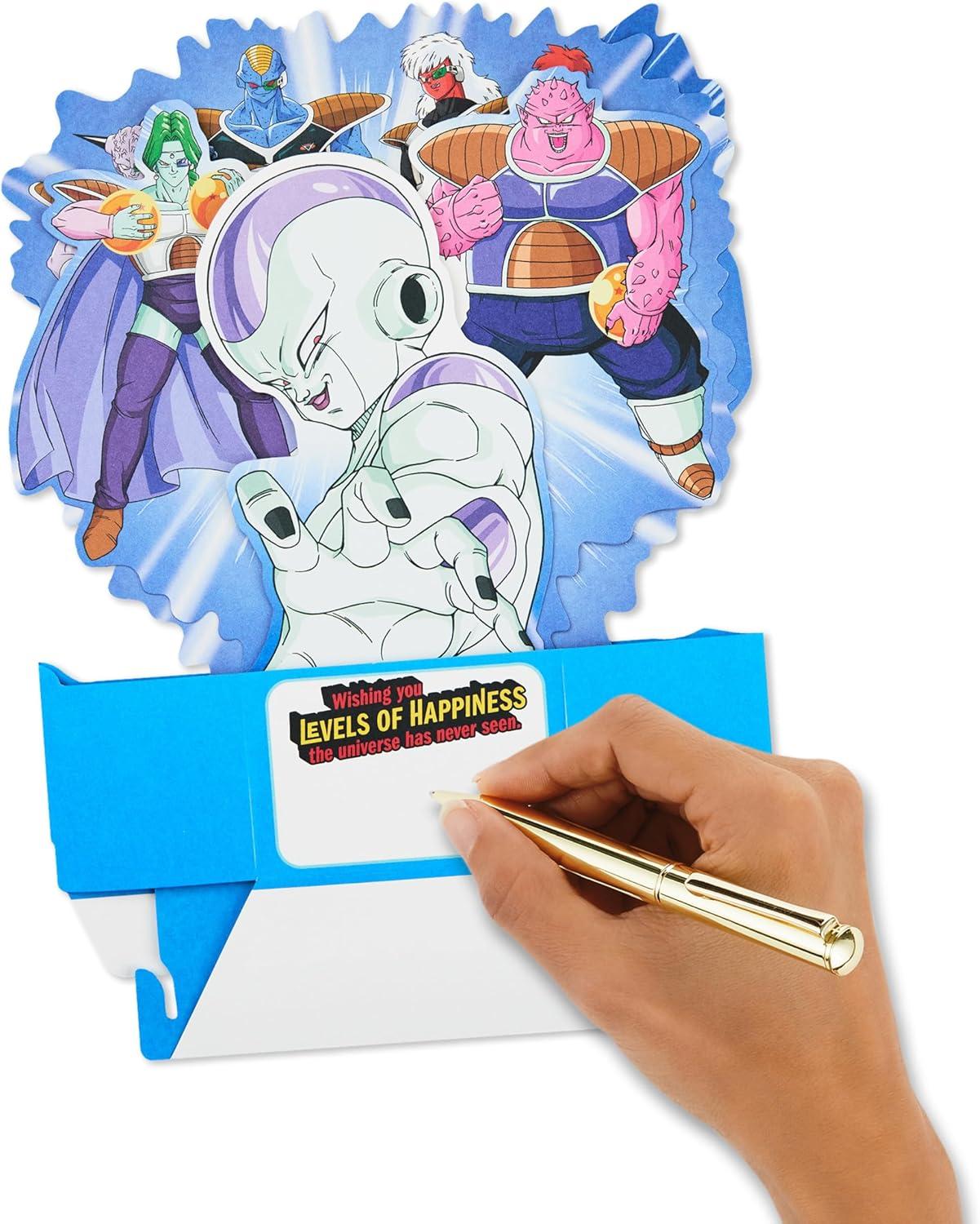 image:imageHallmark Paper Wonder Dragon Ball Z Pop Up Card Wishing You Happiness for Birthdays Graduations Congratulations