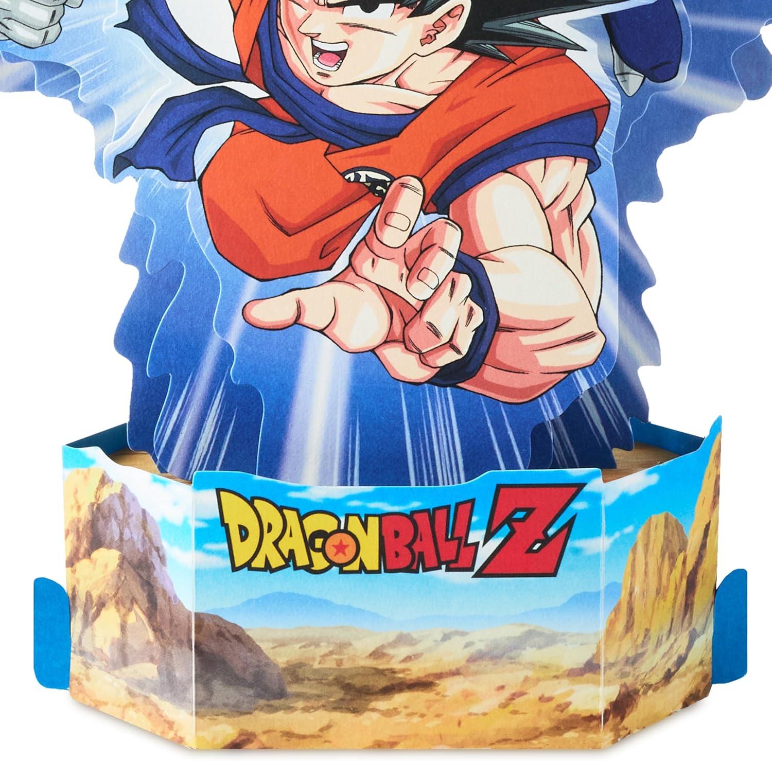 image:imageHallmark Paper Wonder Dragon Ball Z Pop Up Card Wishing You Happiness for Birthdays Graduations Congratulations