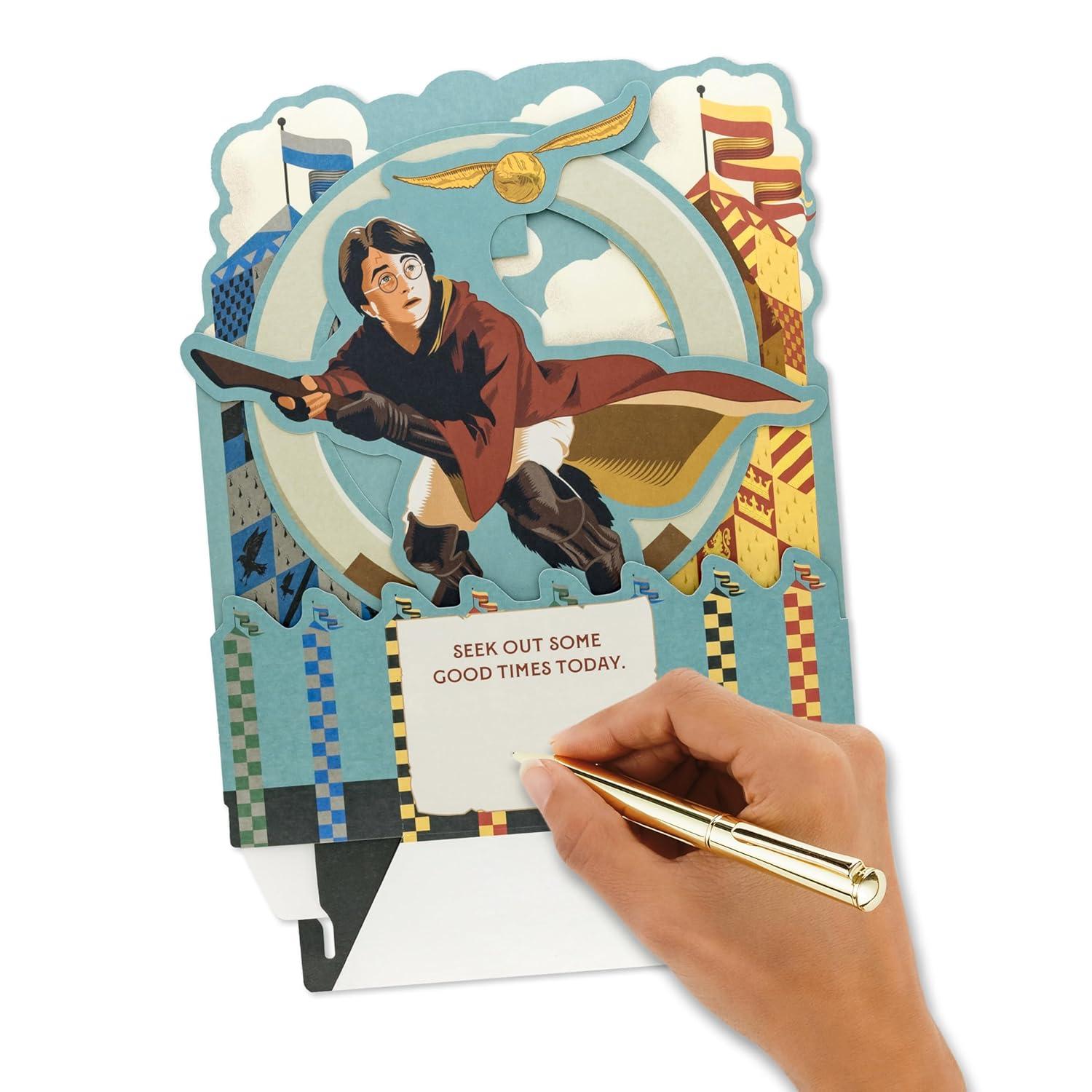image:imageHallmark Paper Wonder Harry Potter PopUp Card Seek Out Good Times for Birthdays Graduations Back to School