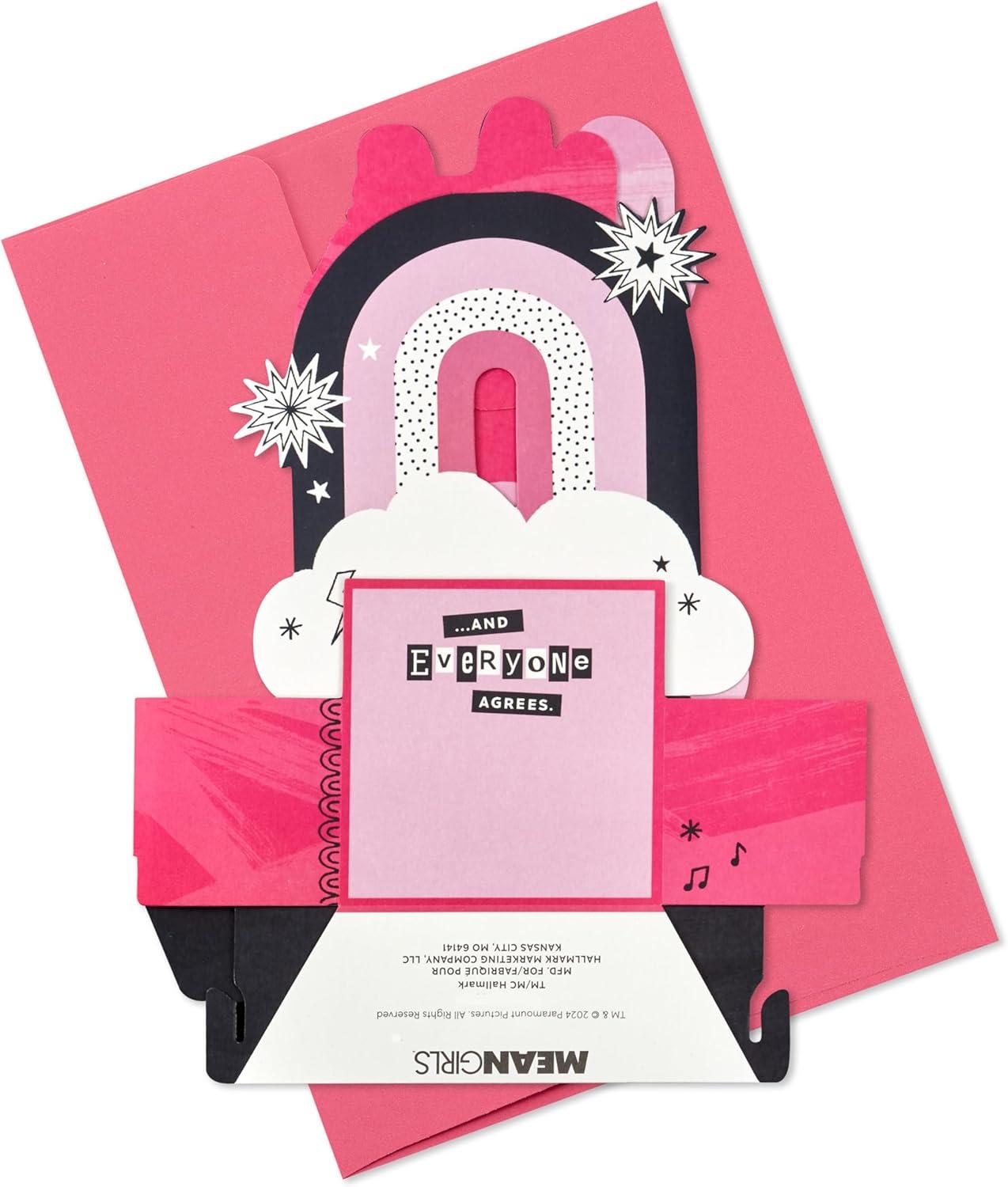 image:imageHallmark Paper Wonder Mean Girls PopUp Card Youre Like Really Pretty for Birthdays Bridal Showers Galentines Day October 3rd