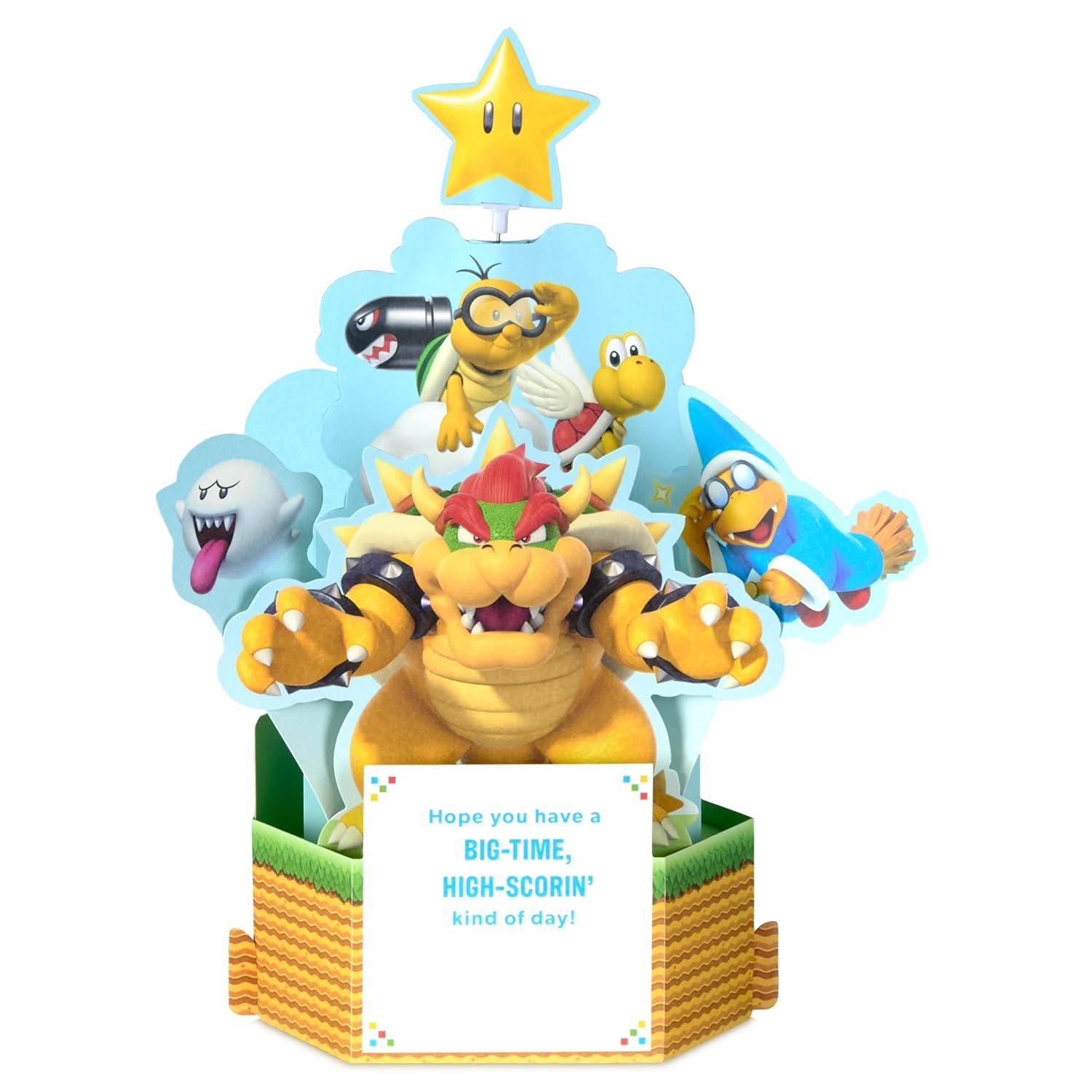 image:imageHallmark Paper Wonder Nintendo Super Mario Bros PopUp Card Youre the Star for Birthdays Graduations Congrats