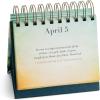 DaySpring 365-Day Perpetual Calendar (Anxious for Nothing, Max Lucado) Religious Gift, Inspirational Desktop Accessory