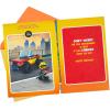 Hallmark Birthday Card for Kids with Legos (Ninjago Mini Thunder Raider Building Kit, Ages 7 and Up)(Fire Truck Building Kit  Ages 5 and Up)