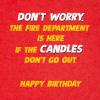 Hallmark Birthday Card for Kids with Legos (Ninjago Mini Thunder Raider Building Kit, Ages 7 and Up)(Fire Truck Building Kit  Ages 5 and Up)