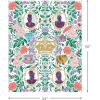 Hallmark Bridgerton 1000-Piece Jigsaw Puzzle (Ton Silhouettes on Floral) for Birthdays, Easter, Mother’s Day, Christmas