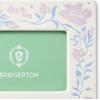 Hallmark Bridgerton Ceramic Picture Frame (Love in Full Bloom) Gift for Weddings, Engagements, Anniversaries, Mother’s Day, Birthdays