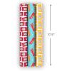 Hallmark Heinz Wrapping Paper Mini Rolls, 3-Pack (Ketchup, Mustard, Hotdogs, Wienermobile) for Birthdays, Graduations, Father’s Day, Celebrations, Any Occasion – 45 Sq. Ft. Total