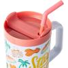 Hallmark The Golden Girls Plastic Travel Cup, 40 oz. (Stay Golden) Gift for Easter, Birthdays, Mother’s Day, Fans, Collectors