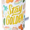 Hallmark The Golden Girls Plastic Travel Cup, 40 oz. (Stay Golden) Gift for Easter, Birthdays, Mother’s Day, Fans, Collectors