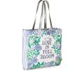 Hallmark Bridgerton Floral Tote Bag (Love in Full Bloom) Gift for Easter Baskets, Mother’s Day, Birthdays, Graduations