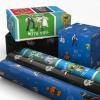 Hallmark Star Wars Wrapping Paper Mini Rolls, 3-Pack (Darth Vader, Luke, Han Solo, Millennium Falcon, Ewoks, Yoda) for Birthday, May the 4th, Graduation, Father’s Day, Any Occasion – 45 Sq. Ft. Total
