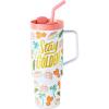 Hallmark The Golden Girls Plastic Travel Cup, 40 oz. (Stay Golden) Gift for Easter, Birthdays, Mother’s Day, Fans, Collectors