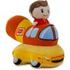 Hallmark itty Bitty Oscar Mayer Weinermobile Zip-a-Long Plush Toy, 5.75″, Gift for Kids, Grandchildren, Collectors, Christmas, Birthdays