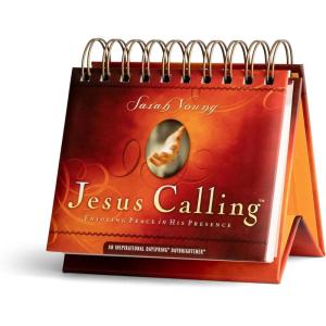 DaySpring 365-Day Perpetual Calendar (Jesus Calling: Enjoying Peace in His Presence) Religious Gift, Inspirational Desktop Accessory