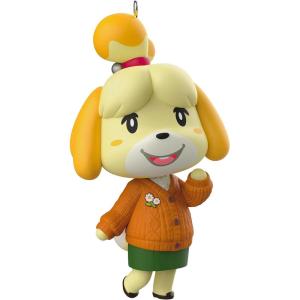 Hallmark Keepsake Christmas Ornament 2023, Nintendo Animal Crossing Ornament, Isabelle, Gifts for Gamers(Isabelle)