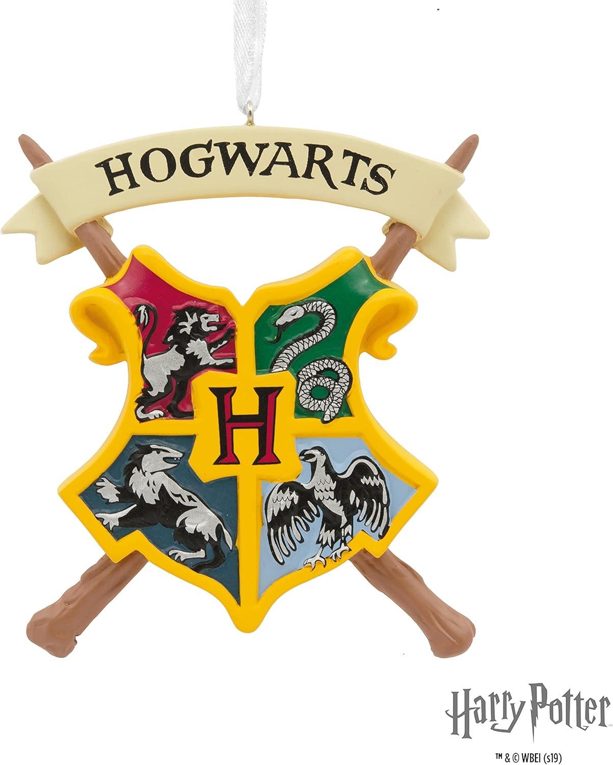 image:imageHallmark Harry Potter Hogwarts Crest Christmas Ornament multicolor 0002HCM9465