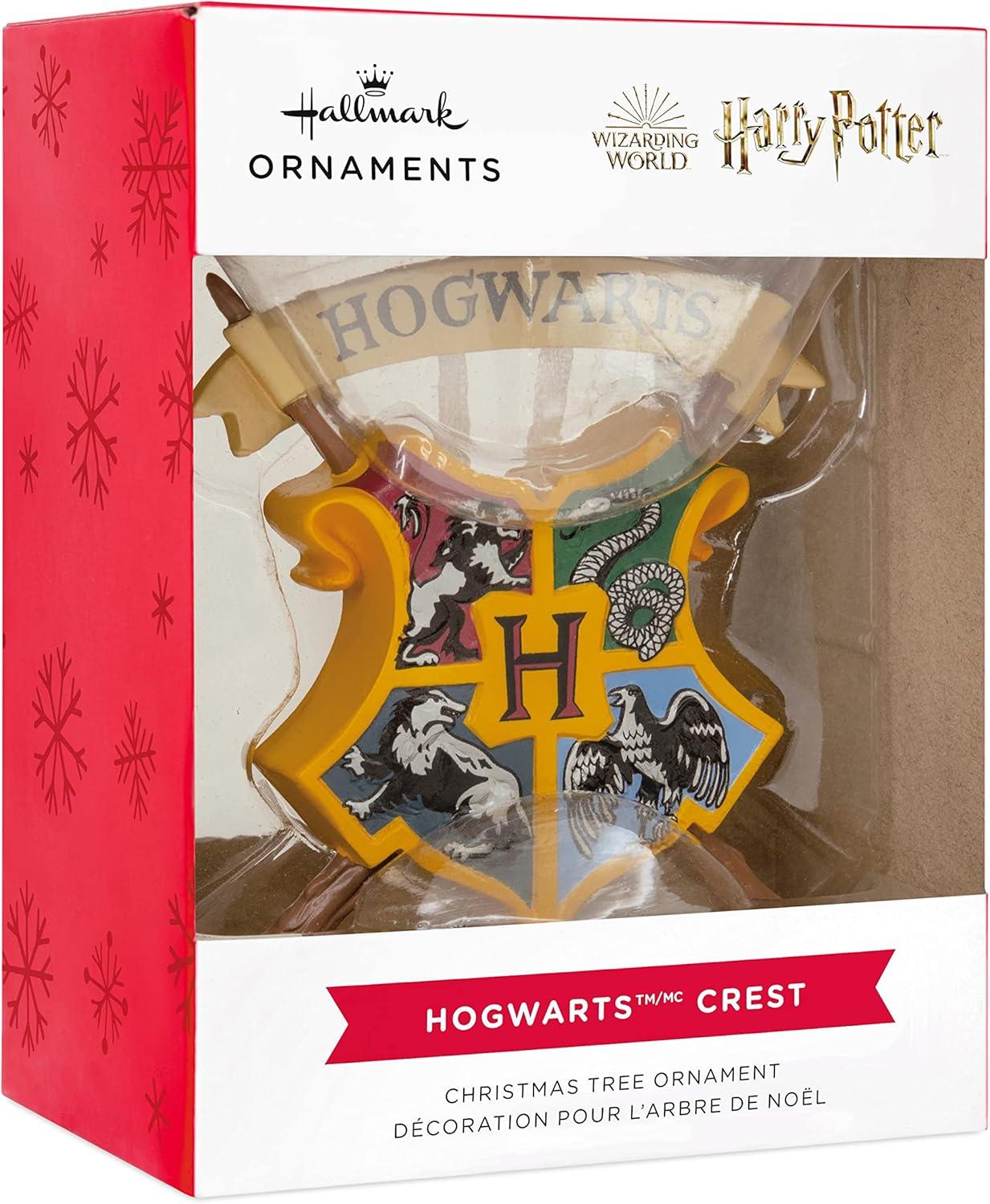 image:imageHallmark Harry Potter Hogwarts Crest Christmas Ornament multicolor 0002HCM9465
