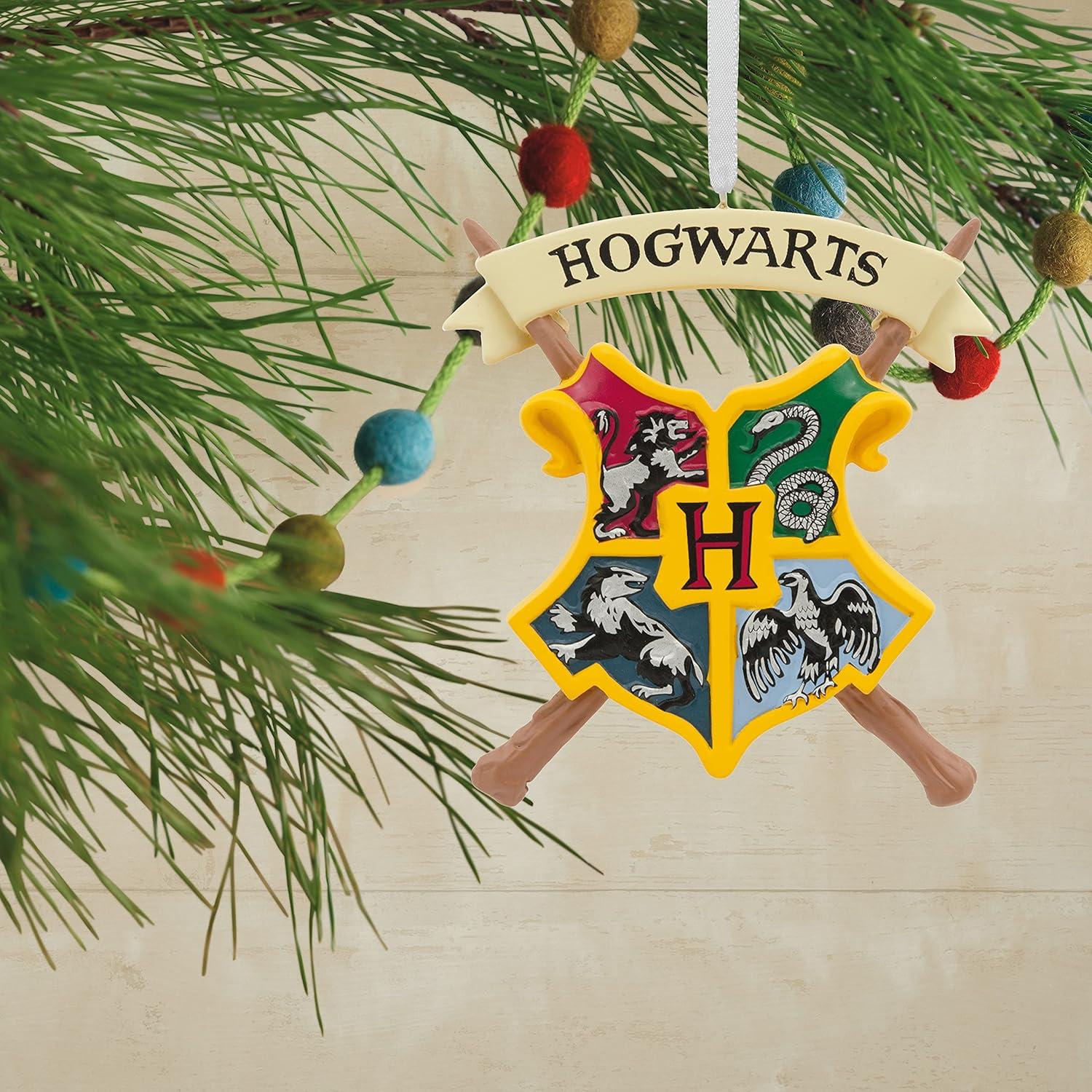 image:imageHallmark Harry Potter Hogwarts Crest Christmas Ornament multicolor 0002HCM9465
