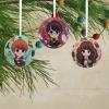 Hallmark Harry Potter Christmas Ornaments, Tin Ball, Set of 12(Set of 12)