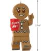Hallmark Keepsake Christmas Ornament 2023, Quidditch Seeker Harry Potter LEGO Minifigure, Gifts for Harry Potter Fans(Gingerbread Man)
