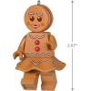 Hallmark Keepsake Christmas Ornament 2023, Quidditch Seeker Harry Potter LEGO Minifigure, Gifts for Harry Potter Fans(Gingerbread Woman)