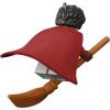 Hallmark Keepsake Christmas Ornament 2023, Quidditch Seeker Harry Potter LEGO Minifigure, Gifts for Harry Potter Fans(Quidditch Seeker)