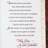 Hallmark VIDA Spanish Valentine’s Day Card for Husband, Wife, Girlfriend, Boyfriend (Qué Fortuna Tenerte en Mi VIDA)