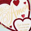Hallmark VIDA Spanish Valentine’s Day Card for Husband, Wife, Girlfriend, Boyfriend (Qué Fortuna Tenerte en Mi VIDA)