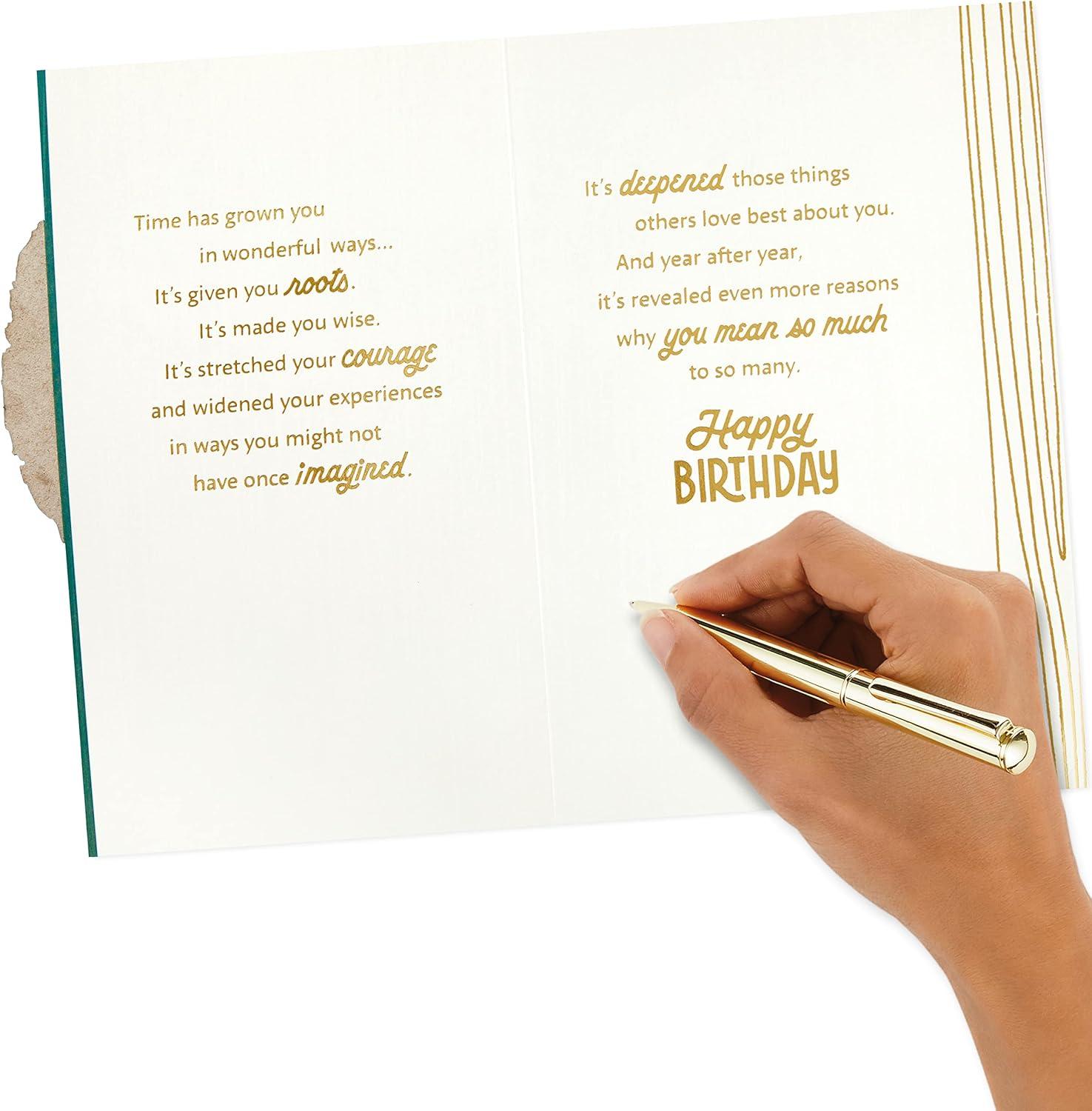 image:imageHallmark Birthday Card Watercolor MountainsAnother Year Strong