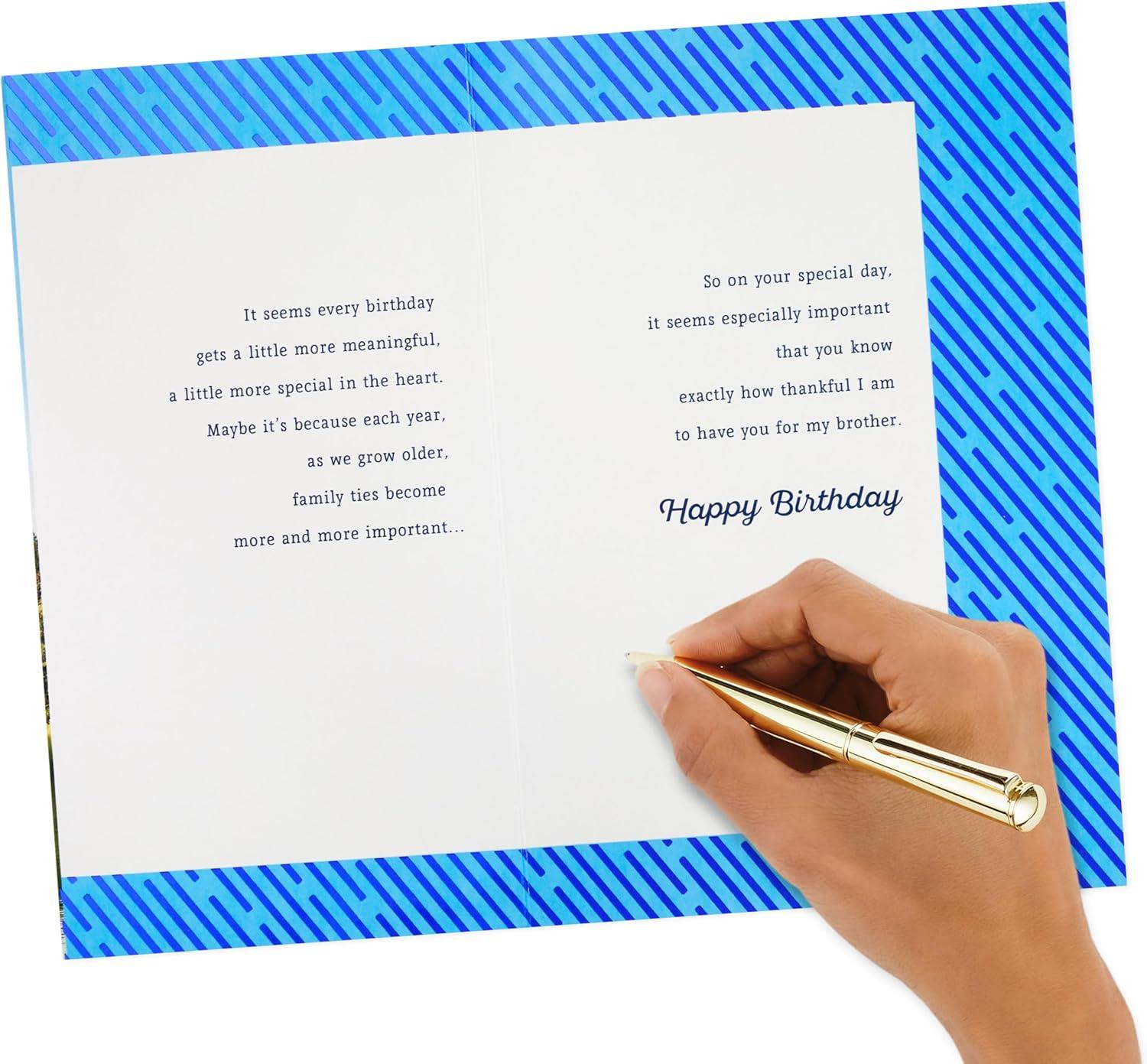 image:imageHallmark Birthday Card for Brother So Thankful