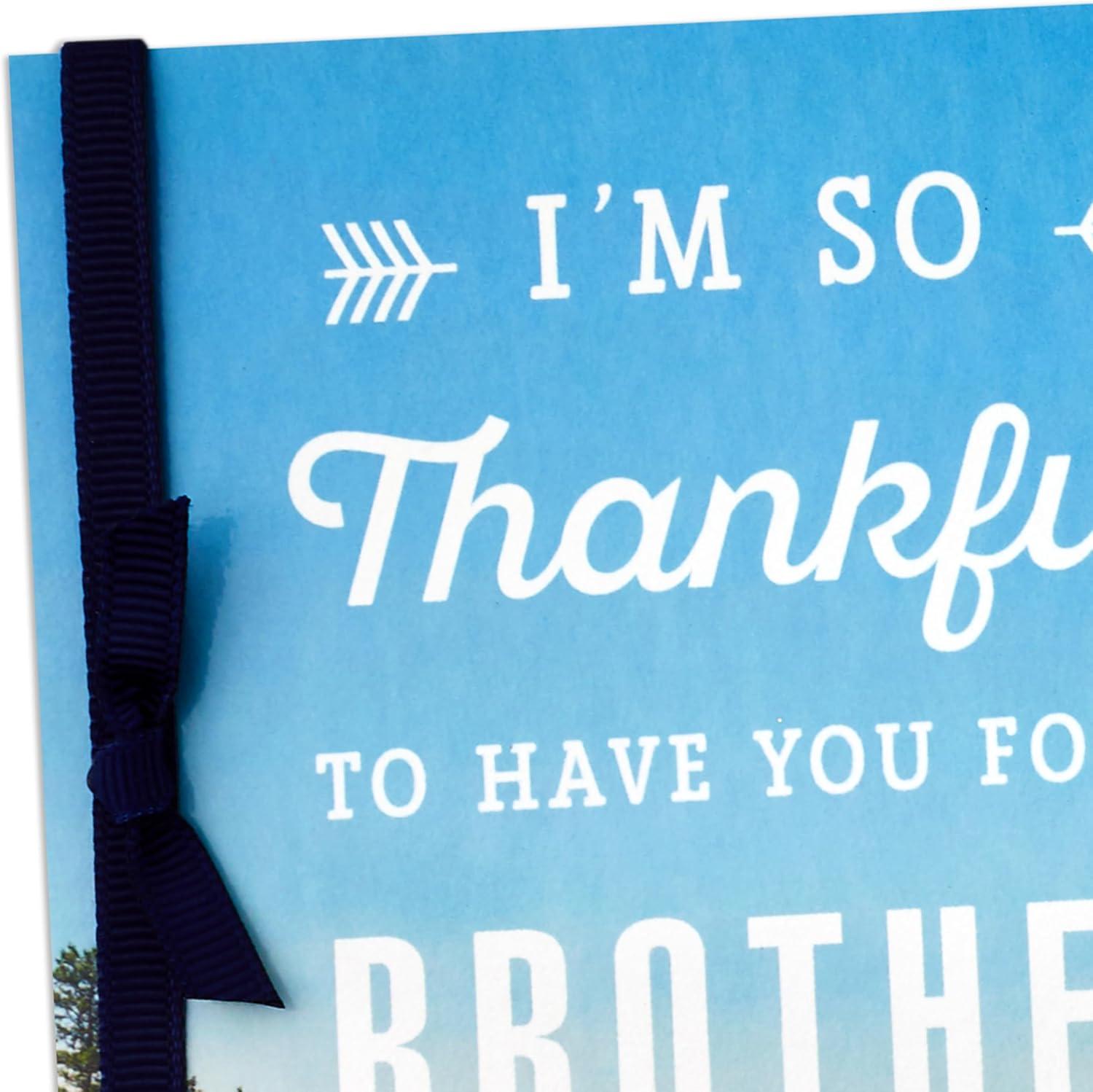 image:imageHallmark Birthday Card for Brother So Thankful