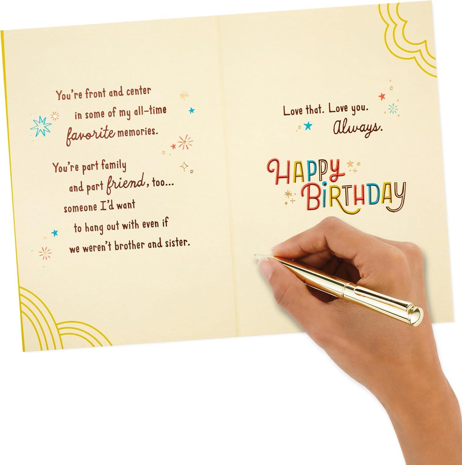 image:imageHallmark Birthday Card for Brother from Sister Cheers to You
